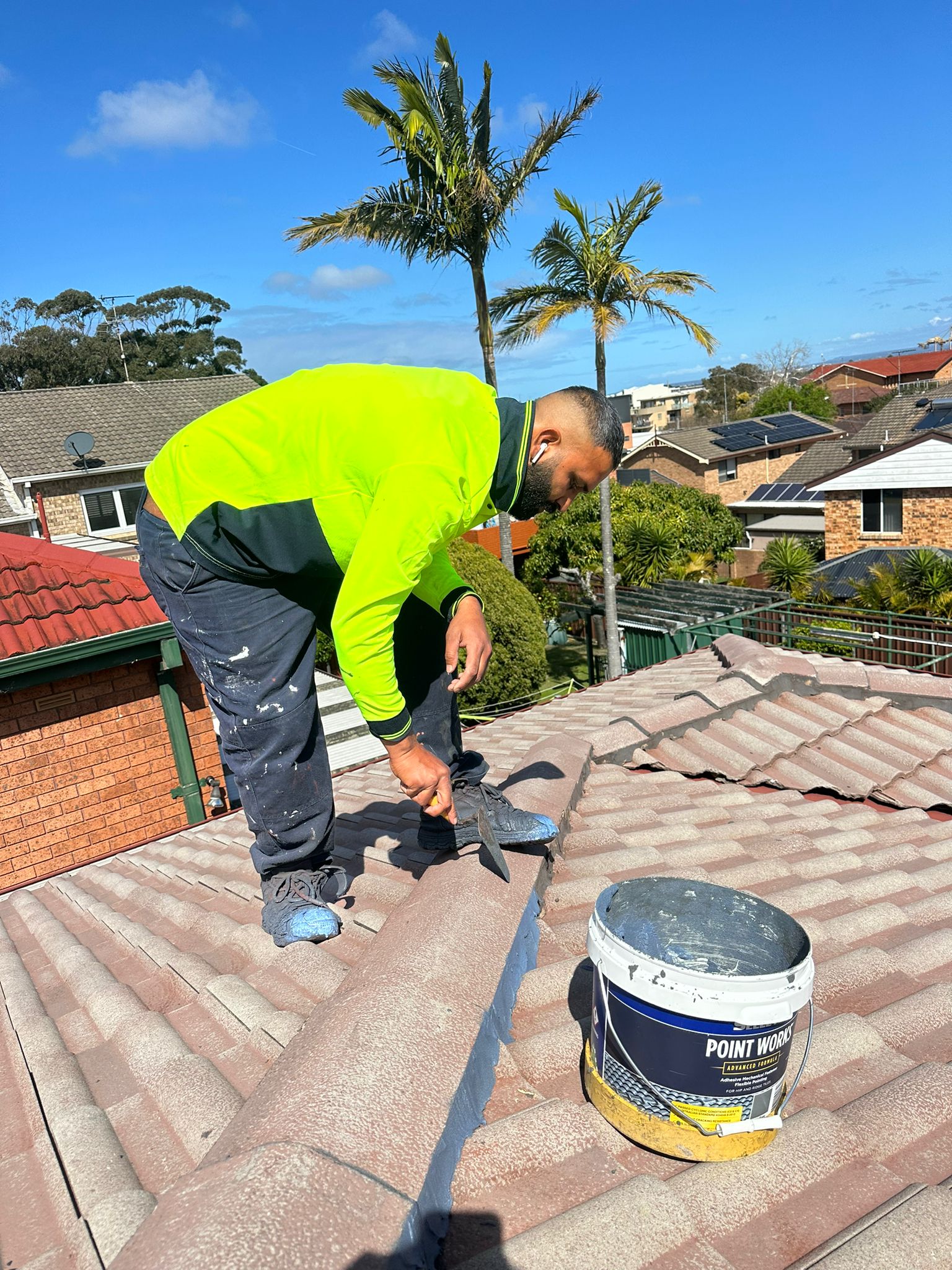 roof re pointing